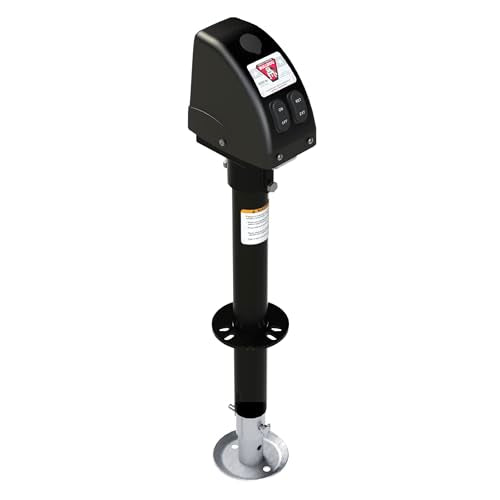 Bulldog 500187 Black A-Frame Jack with Powered Drive, 3,500 lbs.