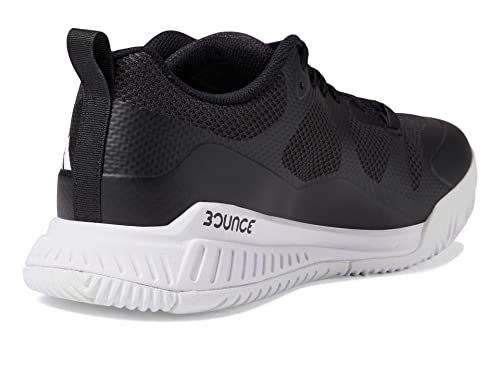 adidas Men's Court Team Bounce 2.0 Indoor Shoe, White/Black/White, 10