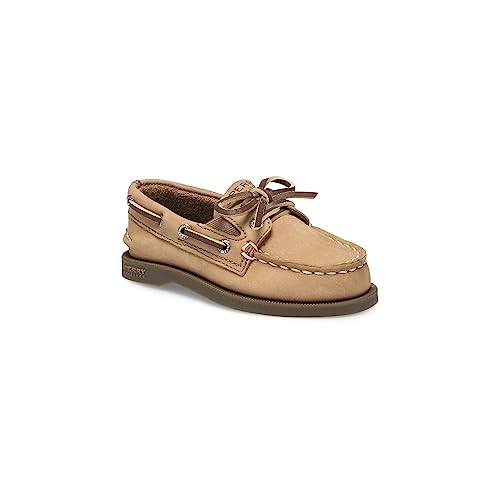 Sperry Kids Footwear Kids Authentic Original Boat Shoe, Sahara, 6 US Unisex Toddler