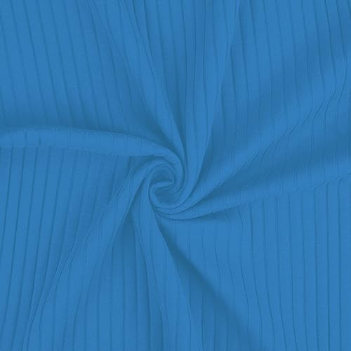 LOGEEYAR Men's Slim Fit Polo Shirts Short Sleeve Breathable Button Down Golf Shirts Ribbed Knit Soft Cotton Tops Blue