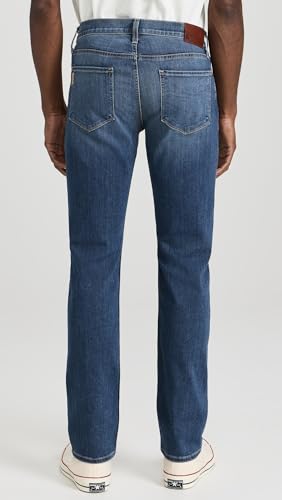 PAIGE Men's Normandie Transcend Straight Jeans, Birch, Blue, 29
