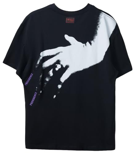 Raf Simons, Men's Oversized T-Shirt With Nails, Medium, Black