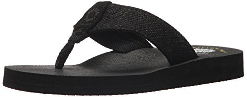 Yellow Box Women's Dax Sandal, Black, 6 M US