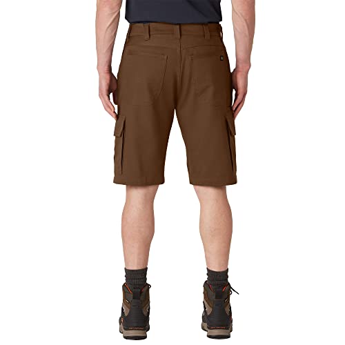 Dickies mens Duratech Ranger Duck Shorts, 11 in Work Utility Shorts, Black, 30 US