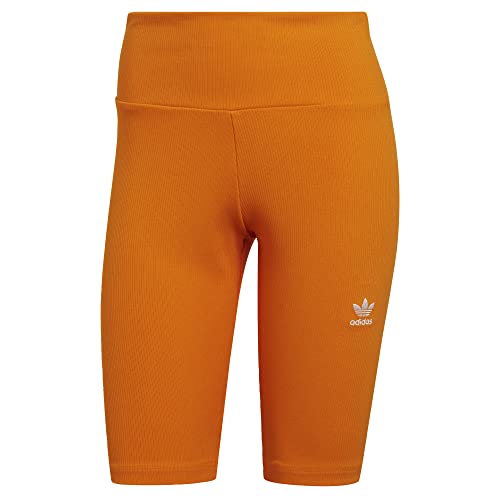 adidas Originals Womens 1/2 Tights, Bright Orange, X-Small