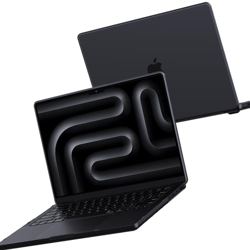 Soonjet Invisible Armor for MacBook Pro 16 inch Case 2023-2021 M3 Pro/Max A2991 M2 A2780 M1 A2485 Same as Bare Device [Scientific Slim] Protective Hard Shell Case Cover for Laptop - Matte Clear