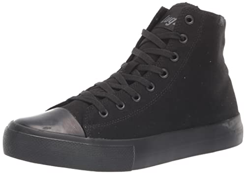 Lugz Women's Stagger Hi Fashion Sneaker, Black, 8 W US