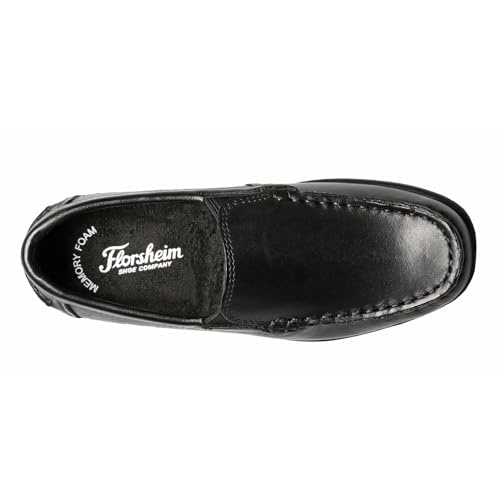 Florsheim Boy's Jasper Venetian Jr. (Toddler/Little Kid/Big Kid) Black 13.5 Little Kid W