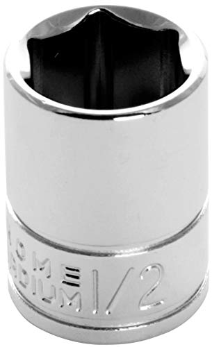 Performance Tool W36016 1/4-Inch Drive 1/2-Inch 6pt Socket