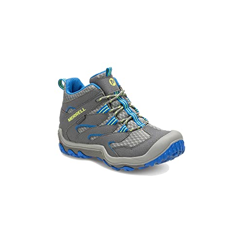 Merrell Chameleon 7 Access MID WTRPF Hiking Boot, Berry, 7 US Unisex Big Kid
