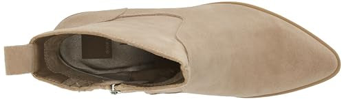 Dolce Vita Women's Bili Fashion Boot, Taupe Suede H2O, 6