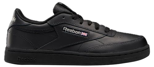 Reebok Boy's Club C Sneaker, Black/Charcoal, 12 Little Kid