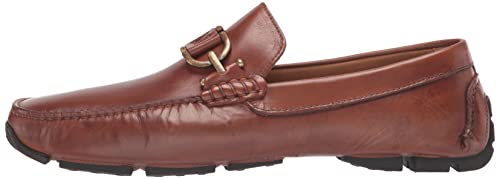 Donald Pliner Men's Dacio Driver Driving Style Loafer, Cognac-Calf Leather, 7