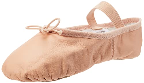 Bloch Baby-Girl's Dance Dansoft Full Sole Leather Ballet Slipper/Shoe, Theatrical Pink, 6.5 A US Toddler