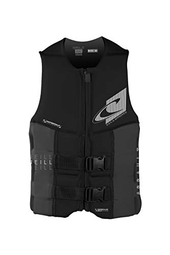 O'Neill Wetsuits Men's Assault USCG Life Vest Black/Black, Small