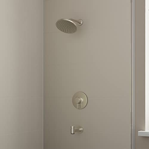 hansgrohe Vernis Blend Shower Set 1.5 GPM, 1-Spray Full Shower Trim Kit in Brushed Nickel, 04957820