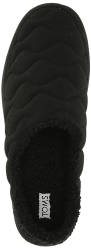 TOMS Women's Ezra Slipper, Raindrop Quilted Felt, 10