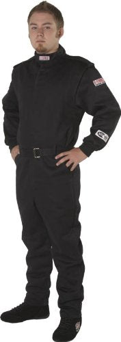 G-Force 4525SMLBK GF 525 Black Small Multi-Layer Racing Suit