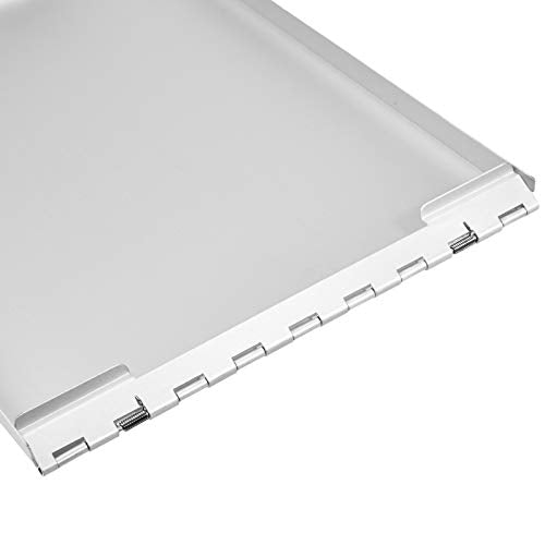 Amazon Basics Aluminum Storage Clipboard, 12.5" x 9", Form Holder, Silver