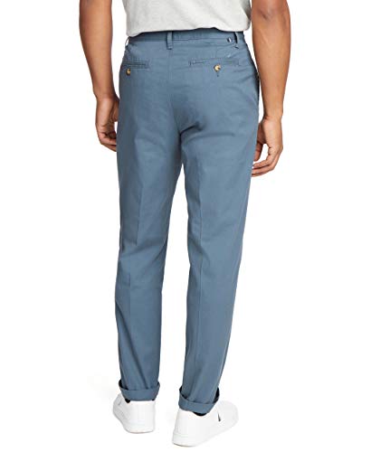 Nautica mens Stretch Chino Pants, Neutral Grey, 36W x 30L US