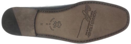 Donald Pliner Dacio Slip-On Material, Men’s Dress, Designer Shoes, Classic Loafers, Black-Leather, 7.5