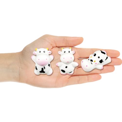 3D Cow Decoration Charms, Cute Charm Gift for Toddler Girls Kids Teens Women Adults