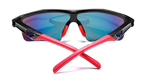 FEISEDY Kids Teens Baseball Polarized Sunglasses Sports TR90 Frame Boys Girls Cycling B2454