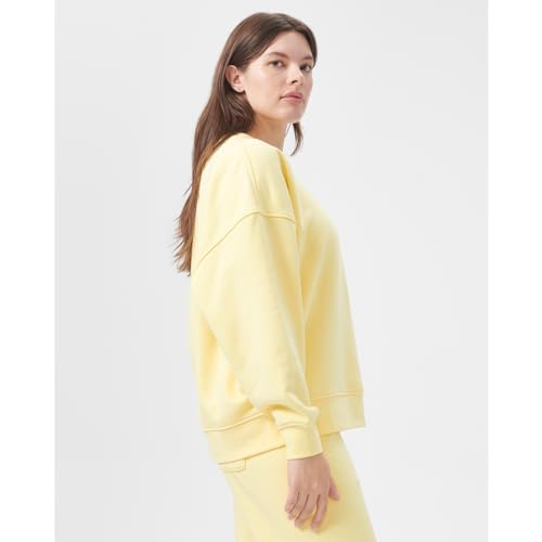 florence by millsWomensCozy Crush Oversized Pullover SweatshirtSoft PeachX-Large