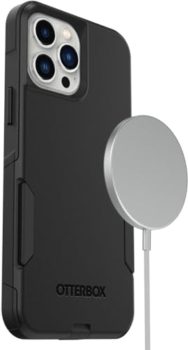 OtterBox iPhone 13 Pro Max & iPhone 12 Pro Max Commuter Series Case - Black, Slim & Tough, Pocket-Friendly, with Port Protection