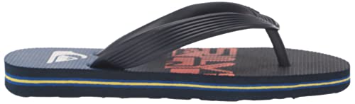 Quiksilver Boy's Strap Flip-Flop, Black 1, 5 Big Kid