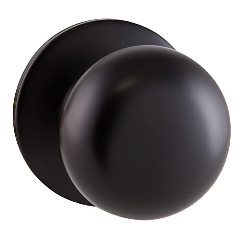 Design House 753442 Cambridge 2-Way Adjustable Passage Door Knob, Oil Rubbed Bronze