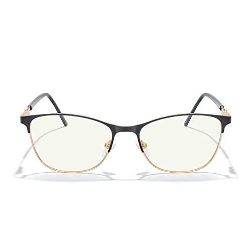MERRY'S Cat Eye Reading Glasses for women Metal Frame Women's Blue Light Blocking Glasses