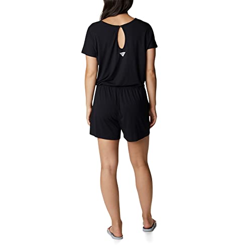 Columbia Women's Slack Water Knit Romper, Carbon, XX-Large