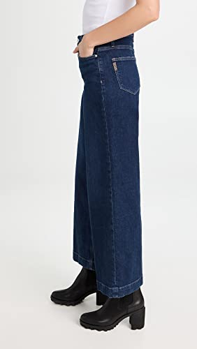 PAIGE Women's Harper 30" Gracie Lou Jeans, Gracie Lou, Blue, 27