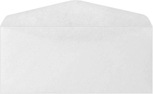 LUXPaper #9 Business Envelopes | Commercial Flap | 3 7/8" x 8 7/8" | Pastel Pink | 60lb. Text | 250 Qty