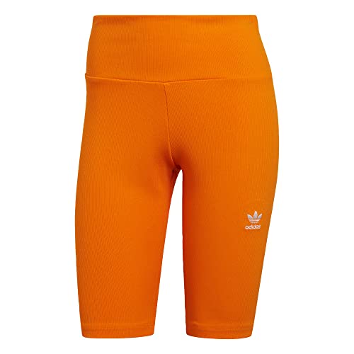 adidas Originals Womens 1/2 Tights, Bright Orange, X-Small