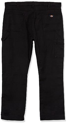 Dickies Men's Warming Temp-iQ Duck Utility Pants, Rinsed Black, 36 34