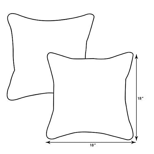 Pcinfuns Outdoor Lumbar Pillows 20x12 inch,Outdoor Patio Furniture Throw Pillows with Inserts,Decorative Pillows for Garden Couch Home Sofa Office Chair,2 Pack,Black Grey