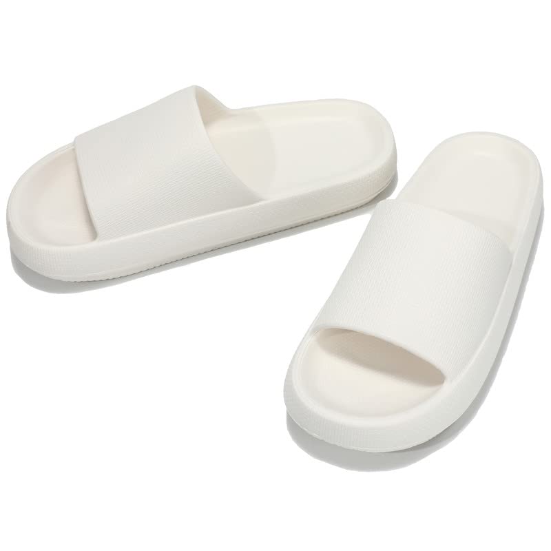 NIMAZRI Cloud Slides for Women and Men Pillow Slippers Comfy Soft Sandals Cushioned Shower Shoes Thick Sole Indoor and Outdoor