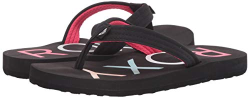 Roxy Girl's Vista Flip Flop Sandal, Black 20, 11 M US Girls