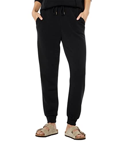 Volcom Women's Stone Stacked Slim Fit Jogger Pant, Black, X-Small