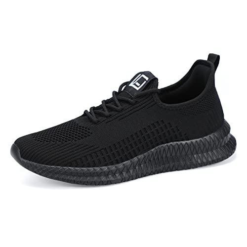Men's Road Running Shoes Fashion Sneakers Ultra Light Mesh Walking Shoes Breathable Comfortable Casual Knit Workout Shoes Lightgrey size14