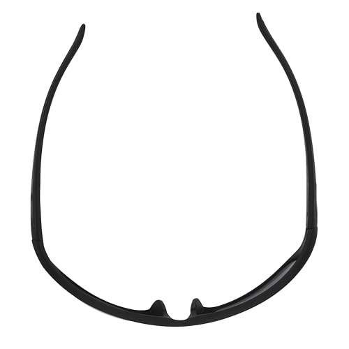 Ironman Men's Relentless Wrap Sunglasses, Matte Black, 63 mm