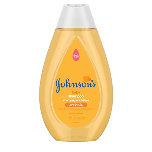 Johnson's Baby Tear Free Shampoo, No Parabens/Phthalates/Sulfates/Dyes, Fresh, 13.6 Fl Oz