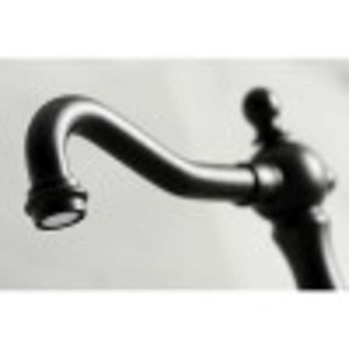 Kingston Brass KS1977AL 8 in. Widespread Bathroom Faucet, Brushed Brass, 7-9/16 Inch in Spout Reach