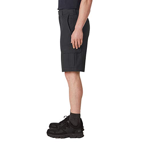 Dickies Men's Cooling Temp-iQ Active Waist Twill Cargo Shorts, Black, 30