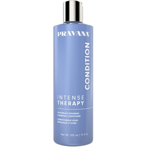 Pravana Intense Therapy Conditioner | Lightweight Repairing & Mending | Restores & Nourishes Damaged Hair | Proven to Reduce Breakage | Strengthens, Hydrates, Softens | 2 Fl Oz