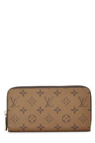 Louis Vuitton, Pre-Loved Monogram Reversed Zippy Continental, Brown