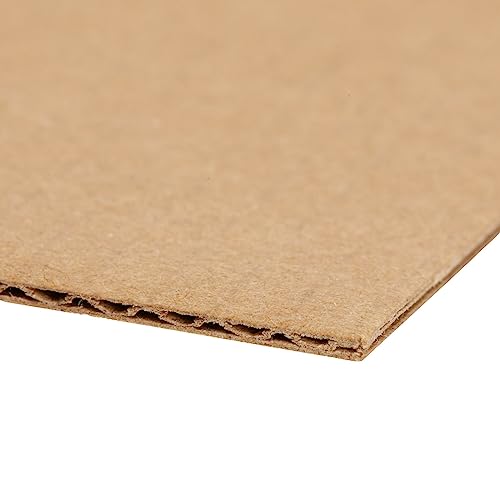 Juvale Large Corrugated Cardboard Sheets for Mailers, 11x14 Flat Packaging Inserts Pads, Shipping, Packing, Mailing, Dividers, Crafts, DIY Art Projects Supplies (2mm Thick) - 50-Pack