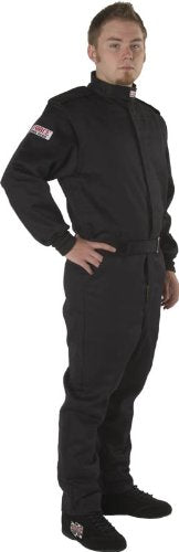 G-Force 4525SMLBK GF 525 Black Small Multi-Layer Racing Suit